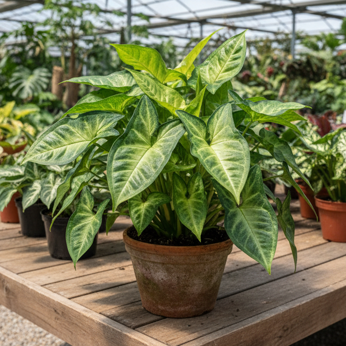 Syngonium plant